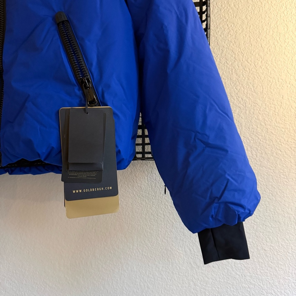 Goldbergh Royal Blue Puffer Ski Jacket - Picture 4 of 11